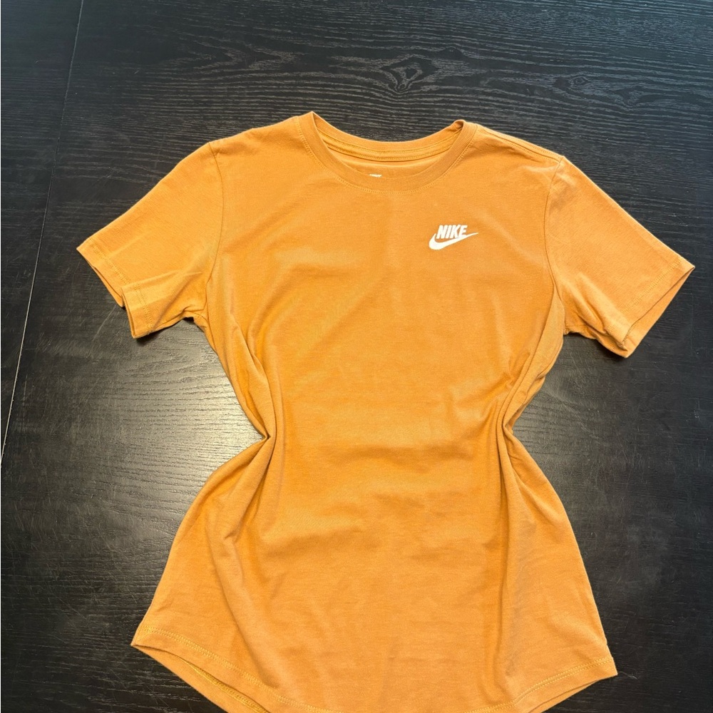 Nike Women's Short Sleeve Tee in Orange